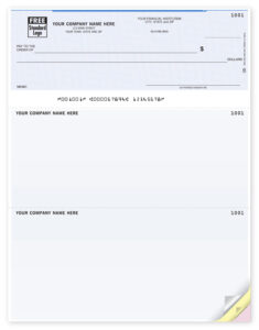 DLT124 Lined Laser Check Microsoft Office Accounting Compatible ...